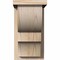 Ekena Millwork Ridgewood Smooth Corbel w/Backplate, Douglas Fir, 7 1/2"W x 10"D x 14"H COR08X10X14RID01SDF - alternate 3